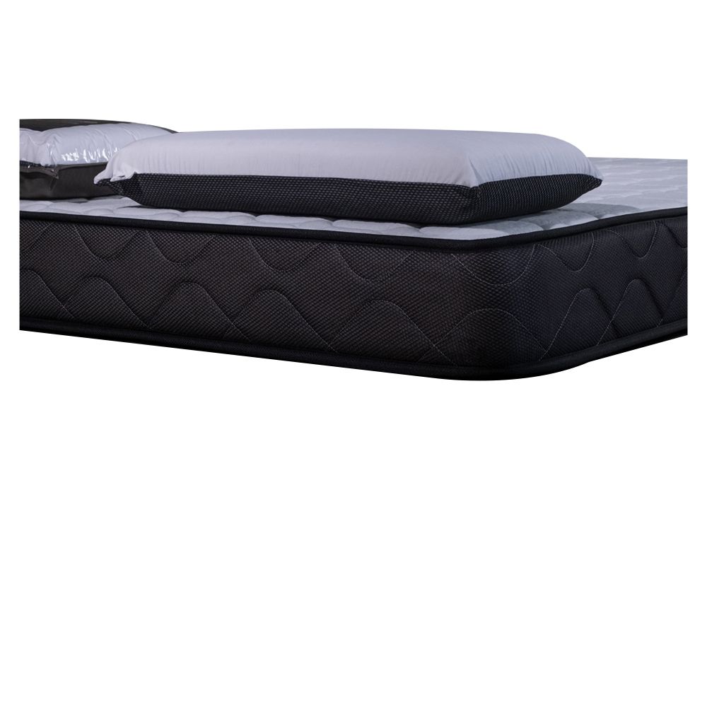 Pack Matelas 1 place Memory mémoire de forme 50kg/m3 – 19 cm avec 1  Oreiller pharmaceutique au Carbone 70x40cm – AB MATELAS